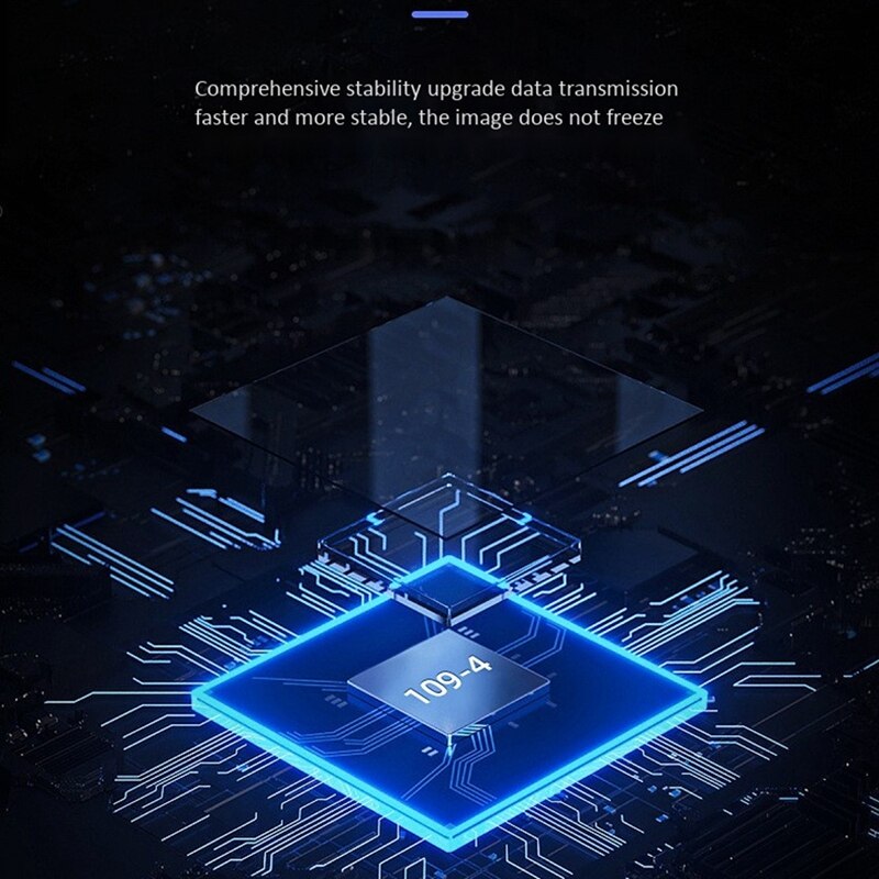 WiFi Dual Lens Endoscope 5MP 1080P 8mm HD 1Meter Handheld Endoscope with 6 LED Lights for Android IOS Phone