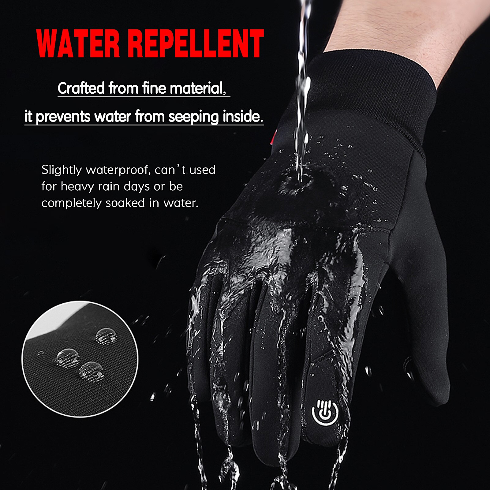 Bike Cycling Gloves Waterproof Windstopped Bike Gloves for Men Women Camouflage Touch Screen Fishing Hiking Bicycle Gloves