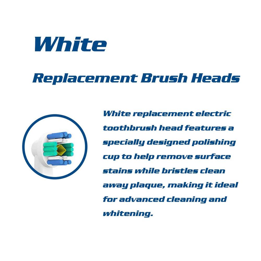 Oral B Pack of 16 Toothbrush Heads ncludes 4 Precision Clean,4 Floss Clean,4 Senstive Clean,4 White Clean