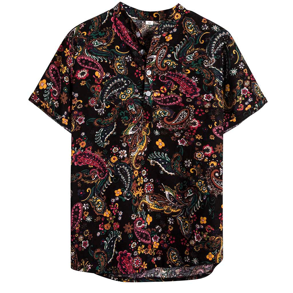 Round Hem Loose Henley main image 0