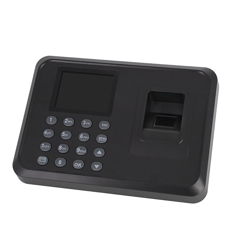 Attendance Multi Lingual Office Biometric Fingerprint Time Recorder Smart Voice Function Checking LCD Screen Quick School