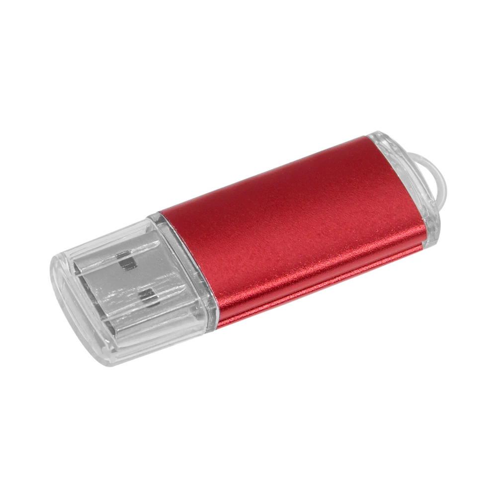 Unidad Flash Usb colorida de alta velocidad, Pendrive de Metal 2,0, 32gb, 16gb, 1gb, 64gb, de fotografía: Plata / 64 GB