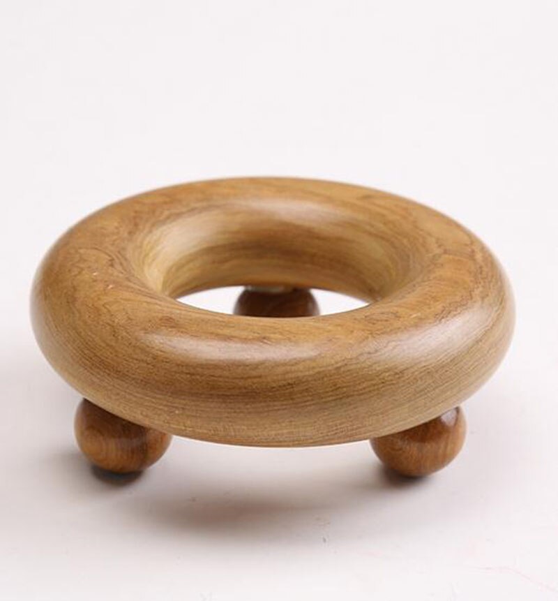 3 stuks houten acupunctuur-massage-apparaat uitgerust met handmatige massage-instrumenten voor mensen, draagbaar multifunctioneel handmatig duimmassage-apparaat: A