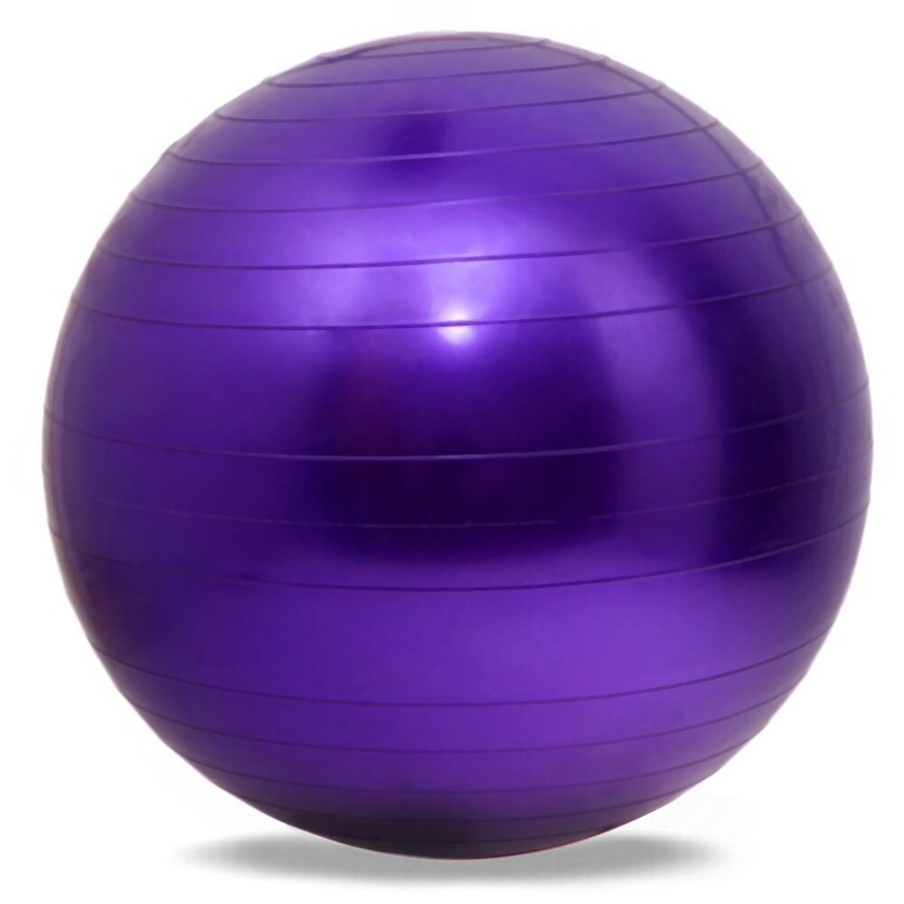 65Cm Gezondheid Fitness Yoga Bal 5 Kleur Utility Anti-Slip Pilates Balance Yoga Ballen Sport Fitball Proof Voor fitness Training: Violet