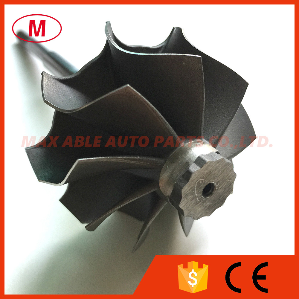 GT2871R GT2876R Ball bearing Turbocharger Turbo turbine shaft&wheel/turbine wheel/Turbine shaft 47.00mmx53.80mm 9 blades 113mm