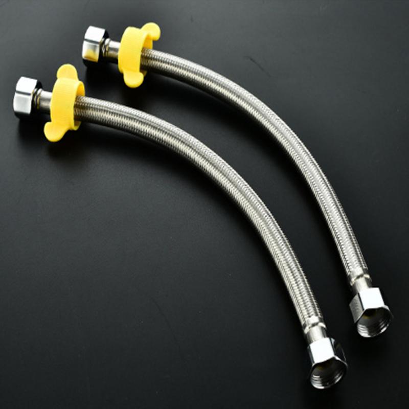 304 Stainless Steel Shower Hose Flexible Bathroom Water Pipe Silver Color Common Pumbing Hoses Bathroom Accessories