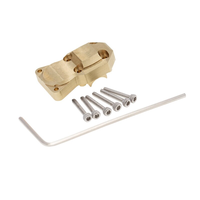 Durcheinander schwer Pflicht Differential Abdeckung Brücke Achse Abdeckung Aktualisierung Zubehör für 1/24 RC Raupe axial SCX24 90081 Teile