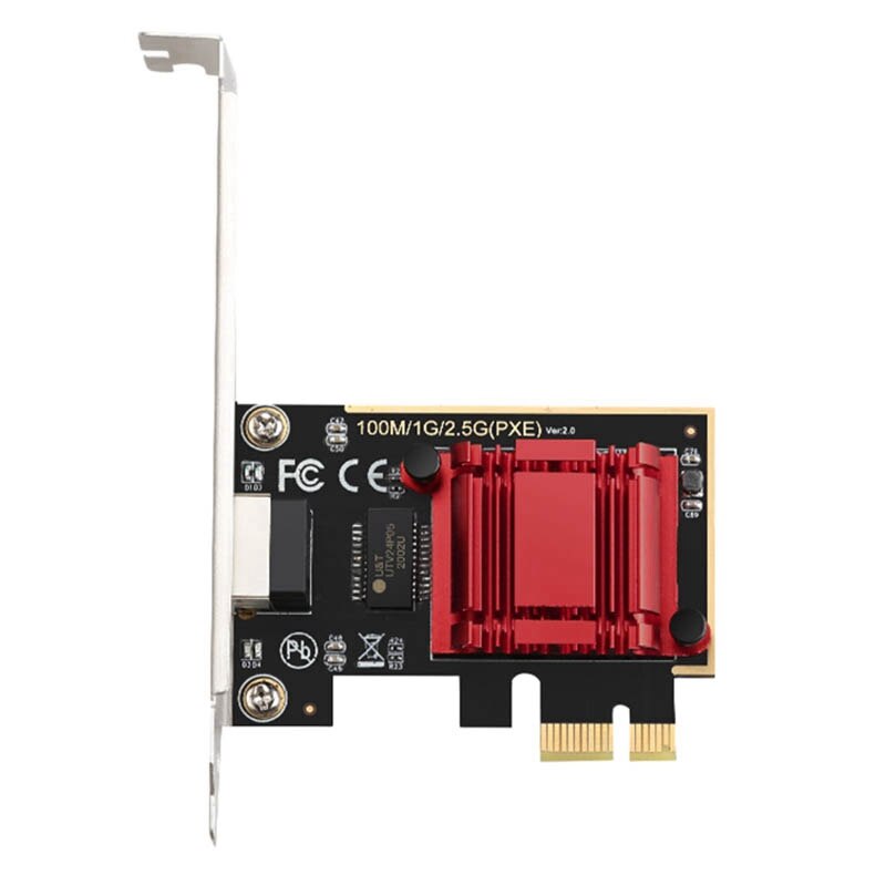 TXA092 Computer Network Card, High-Speed and Stable 2.5G Gigabit Gaming Dedicated Diskless Network Card for Desktop: Default Title