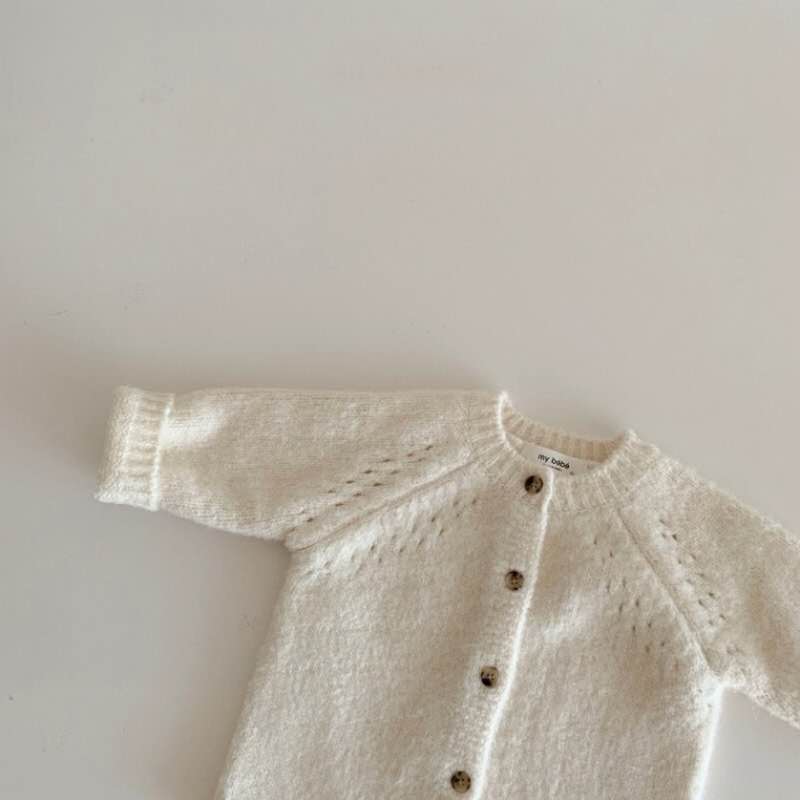 Herfst Winter Jongens En Meisjes Regelmatige Koreaanse Stijl Katoen Kinderen Trui Warm Single-Breasted Vest Lange Mouwen Effen Kleur