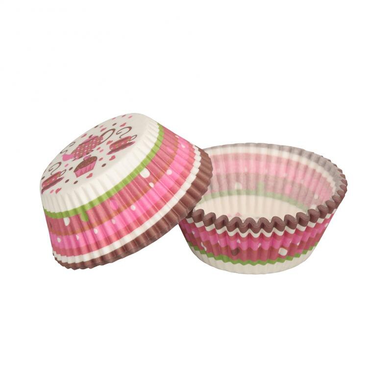 100Pcs Muffin Cupcake Paper Cupcake Liner Muffin Box Case Baking Tray Cake Decorating Birthday Party Tools Home Kitchen Supplies: D 100pcs