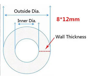 Tubo de silicona transparente de alimentaria, 1M/5M, manguera de goma de silicona, tubos blandos, tubo de silicona Flexible de goma segura