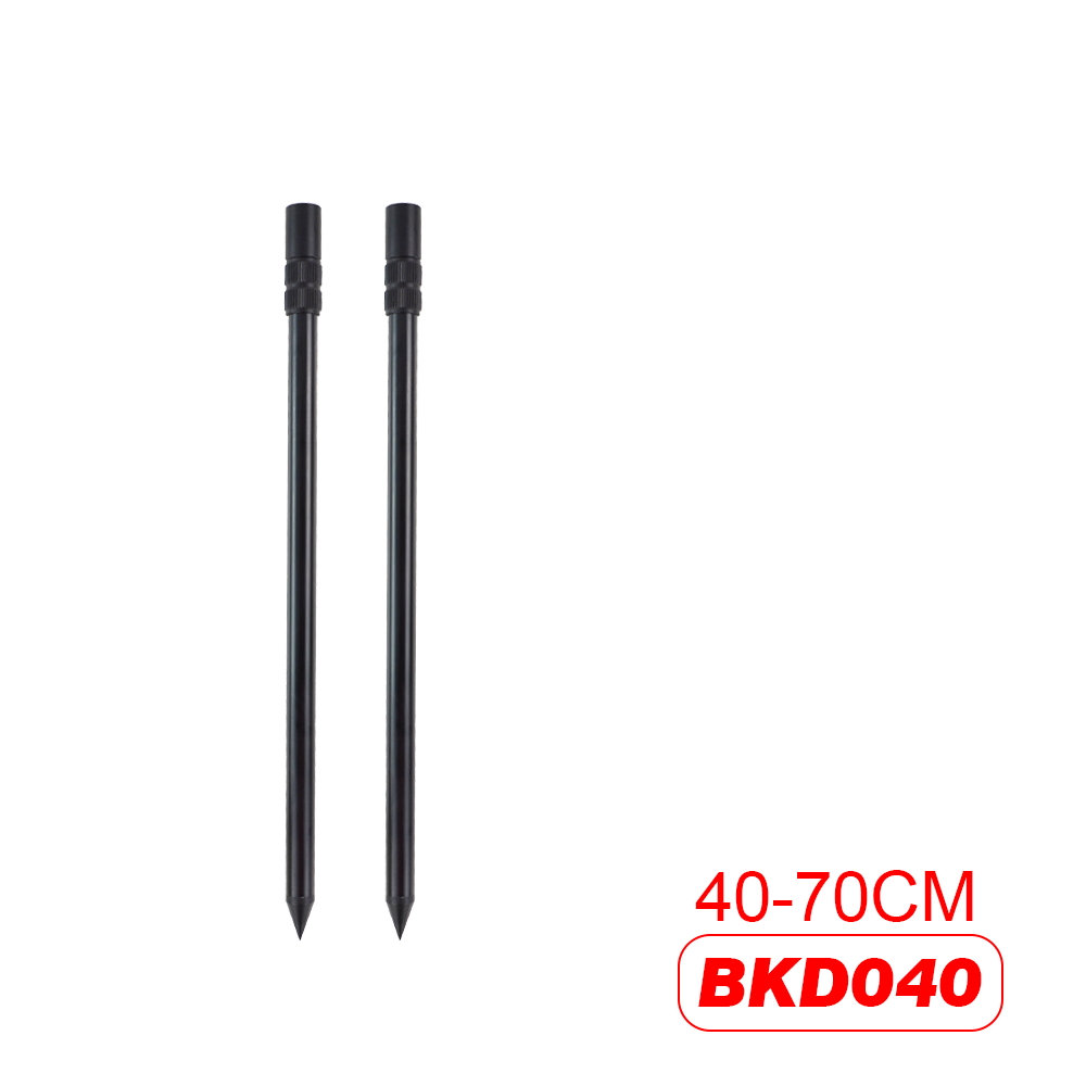 2pcs Carp Fishing Bank Sticks Aluminium Telescopic Banksticks Fishing Rod Pod Support Fishing Accessories