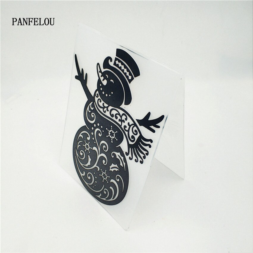 plastic snowman craft card making paper card album wedding decoration clip Embossing folders