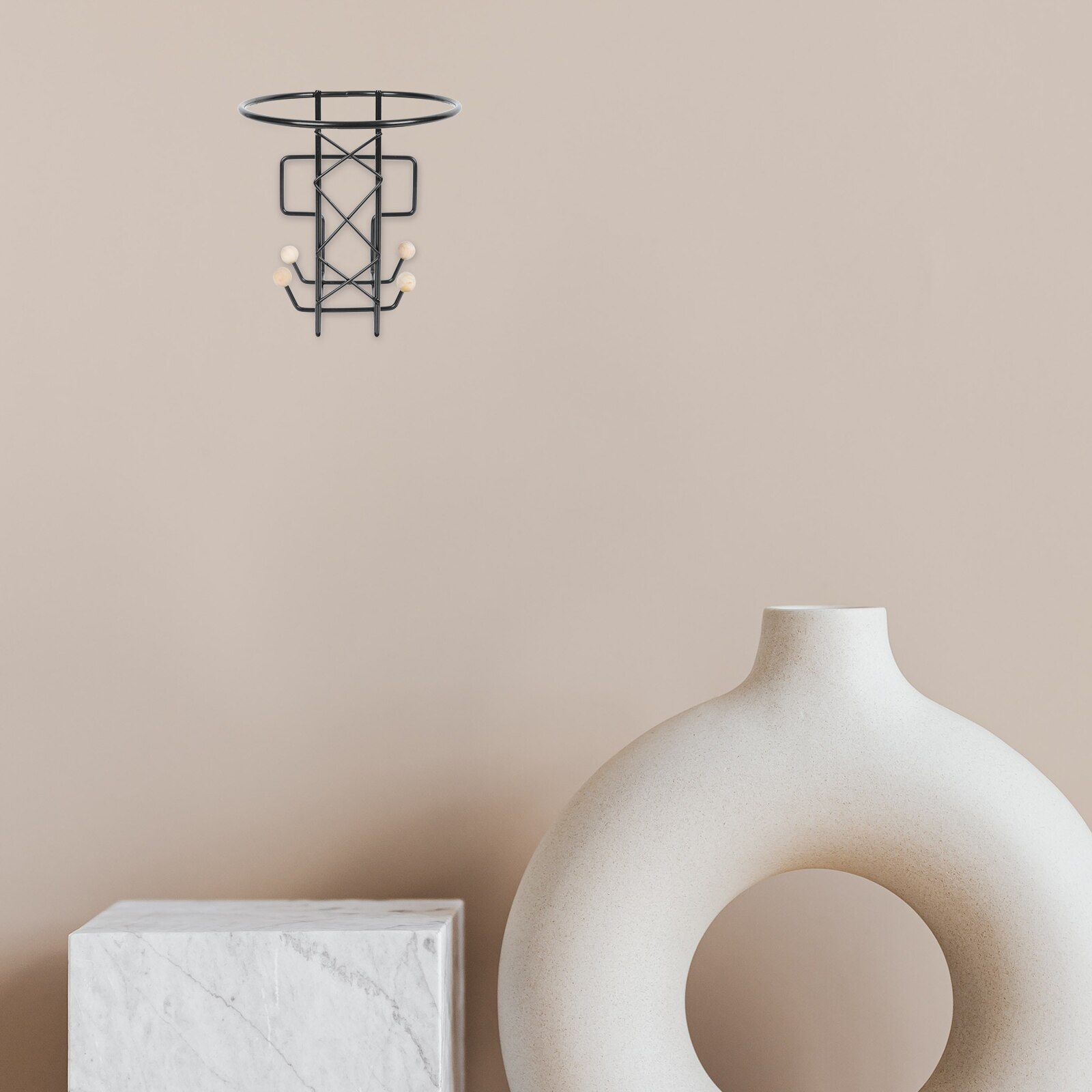 1pc Motorcycle Helmet Holder Multi-functional Helmet Storage Rack Hanging Rack