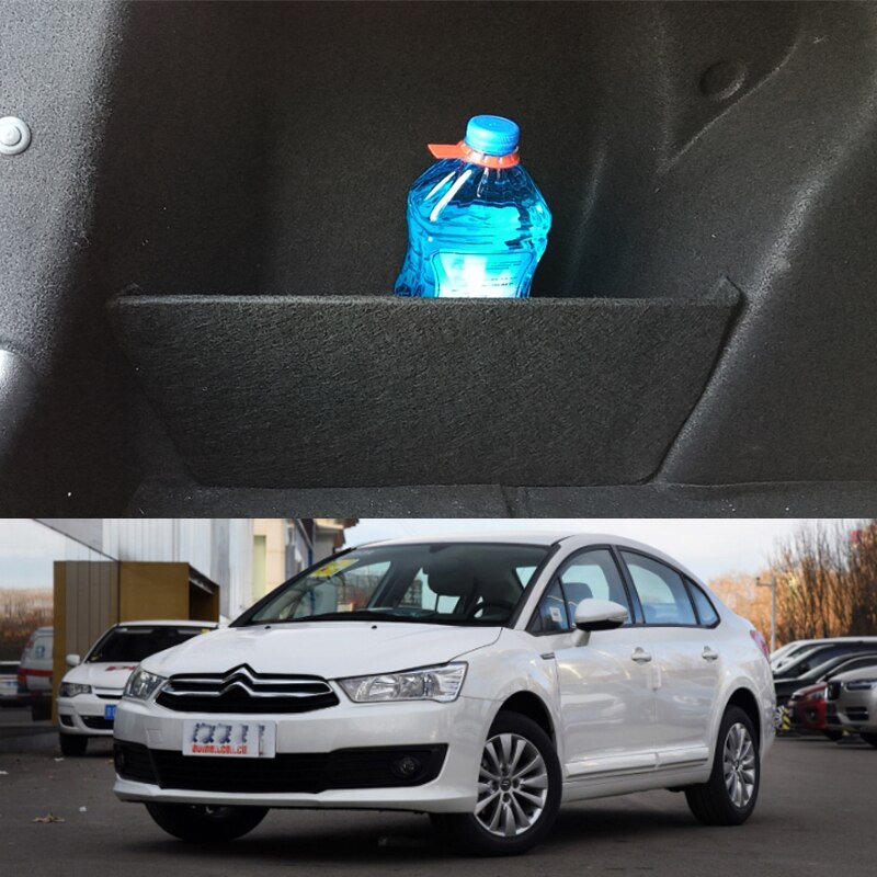 Car Trunk Side Storage Organizer Board Storage Partitions on Both Sides of The Trunk Partition Tail Box for citroen for c-qurtre