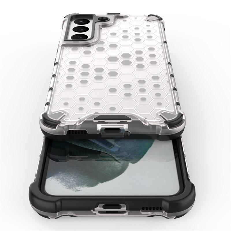For Samsung Galaxy S22 Ultra 5G Case Shockproof Hybrid Armor Bumper Transparent Phone Case For Samsung S22 Ultra S22+ Back Cover