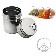 Rvs Herb Spice Gereedschap Suiker Zout Peper Shakers Keuken Gadgets Koffie Shaker Kruiderij Container Opslag Flessen