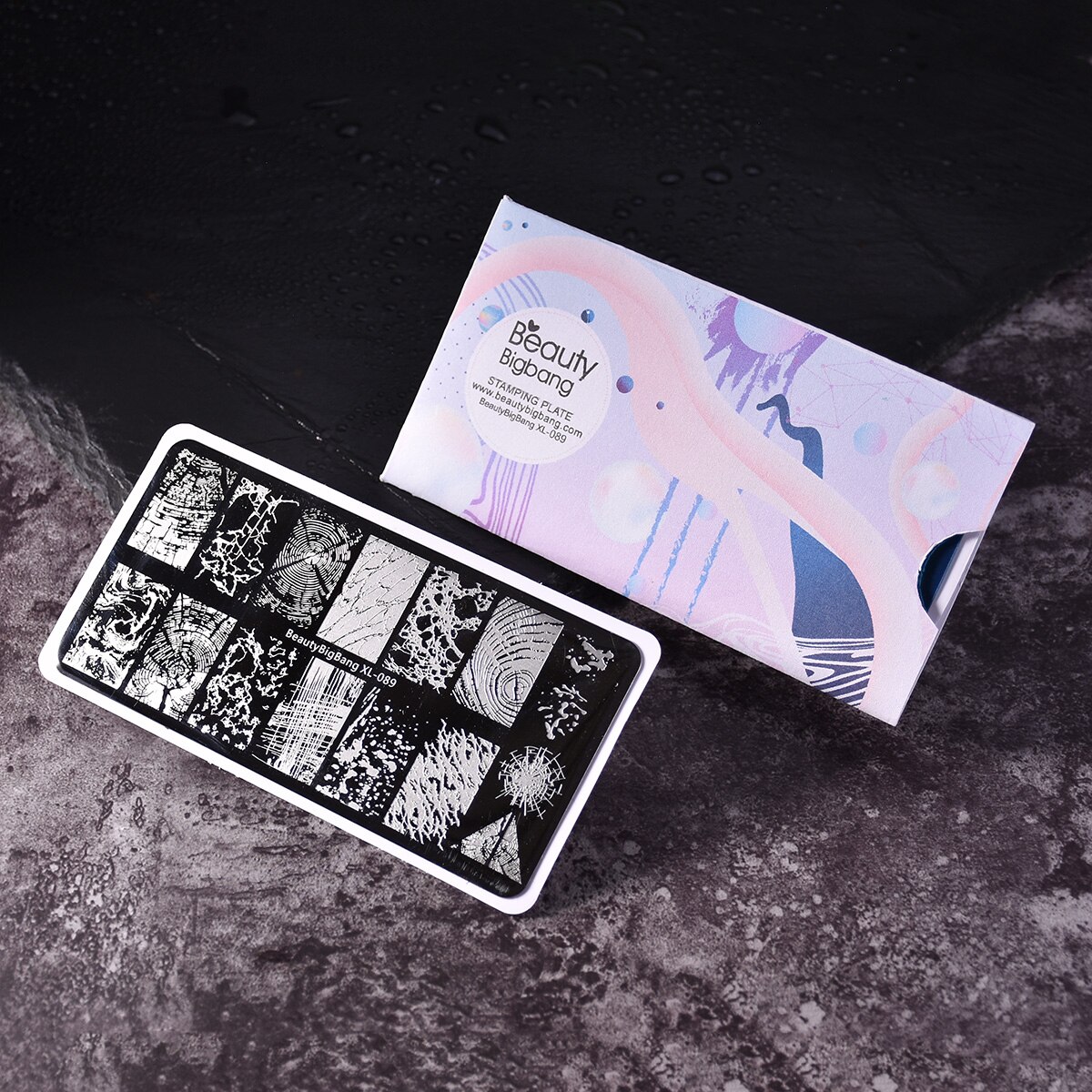 Beautybigbang Nail Stamping placas Nail Art accesorios mármol anual anillo patrón Superior plantillas Nail Stamping Mold XL-089
