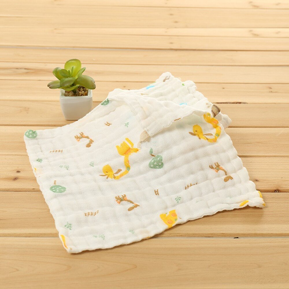 Serviette mouchoir en coton pour bébé | 10 pièces, Double couche, serviette douce en gaze, serviette de lavage de bain, draps et chiffons pour bébés, accessoire