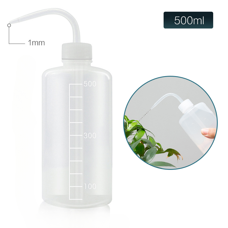 1PC 250/500mL Water Beak Pouring Kettle Succulents Plant Flower Watering Can Squeeze Bottles with Gardening Tools Plant Watering: Red