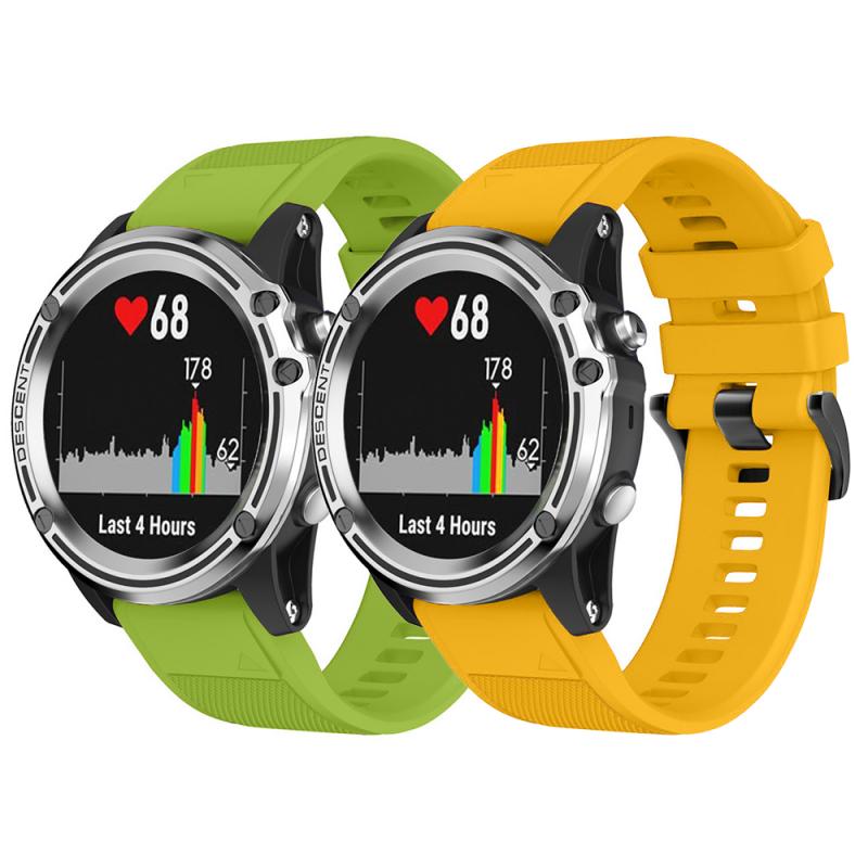 Silicone Strap For Garmin Fenix 3 3HR 5X 5X Plus Band Sport Bracelet Rubber Watchband Silicone Fitness Replacement Band
