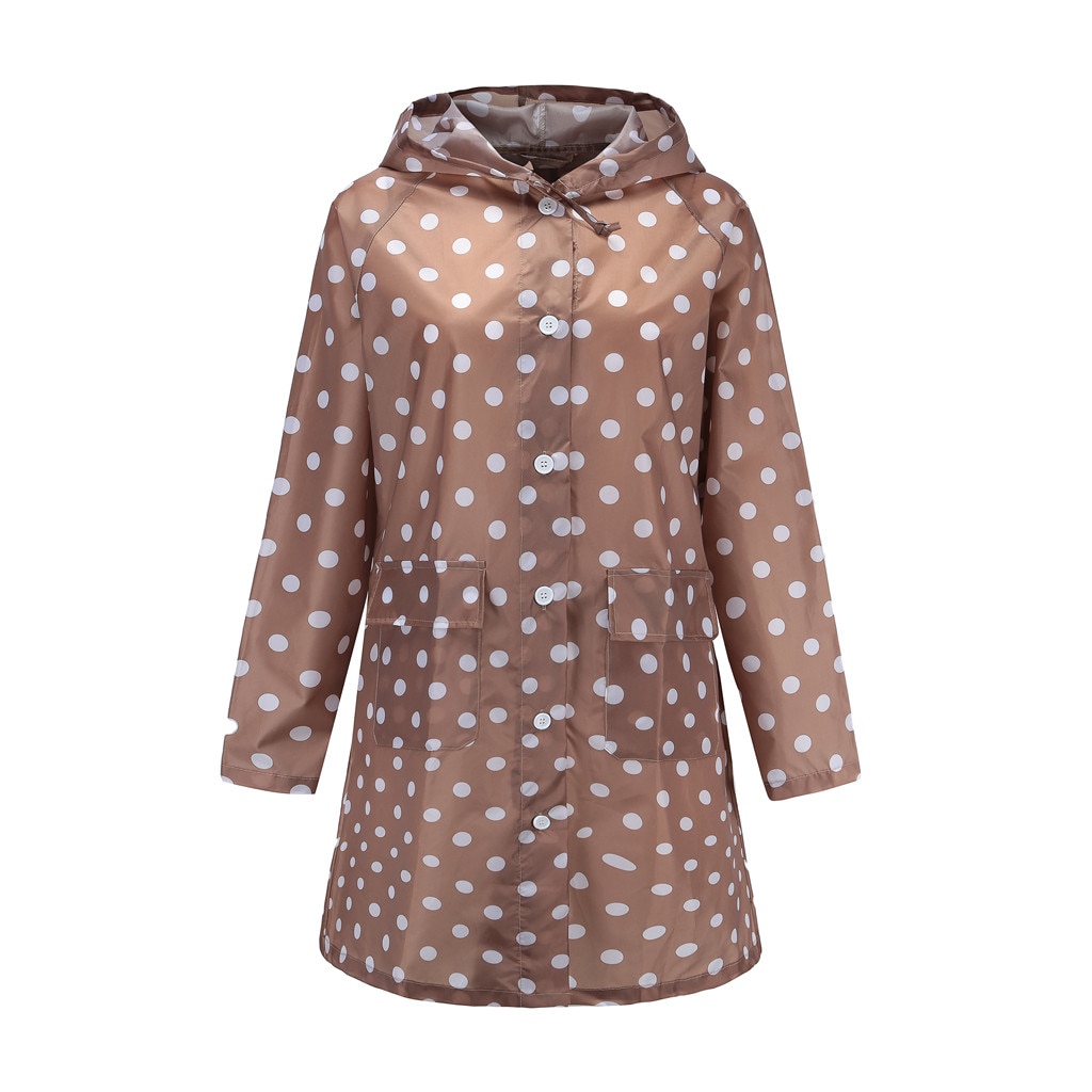 Women's Wave Rain Jacket Outdoor Waterproof Coat Outwear Impermeable Rainwear Portable Outdoor Rain Coat Biker Raincoat