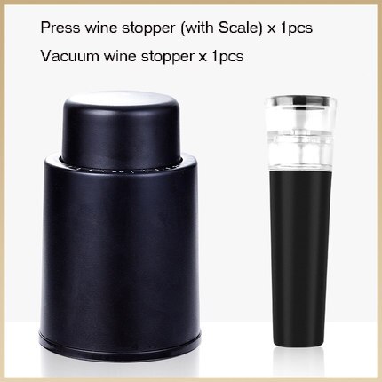 Neue Xiaomi edelstahl wein stopfen vakuum flasche Stopper abdichtung silikon Abdichtung hoch-Ende-wein champagner Stopper schäumen: wie gezeigt14