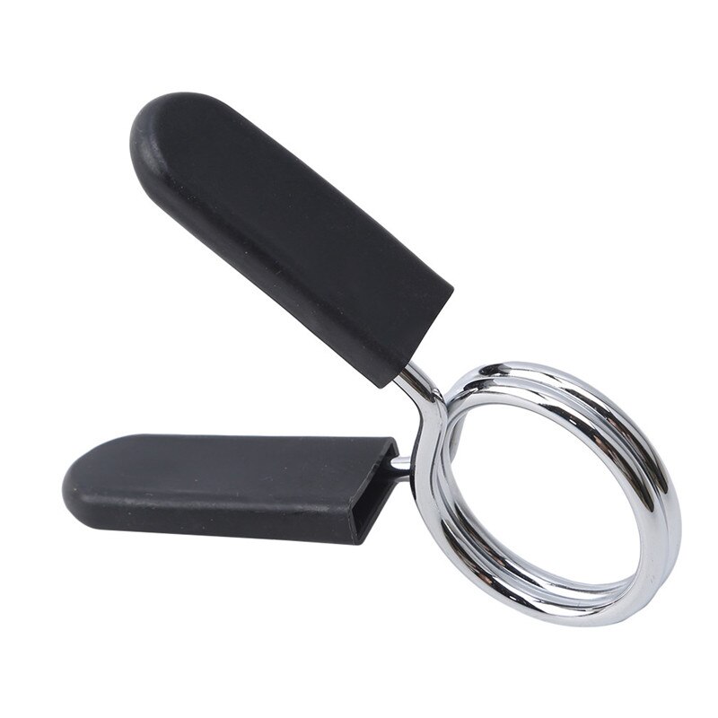 1 Set 25/28/30 Mm Barbell Clamp Spring Collar Clips Gym Weight Dumbbell Lock Standard Lifting Kit Barbell Lock: 28mm