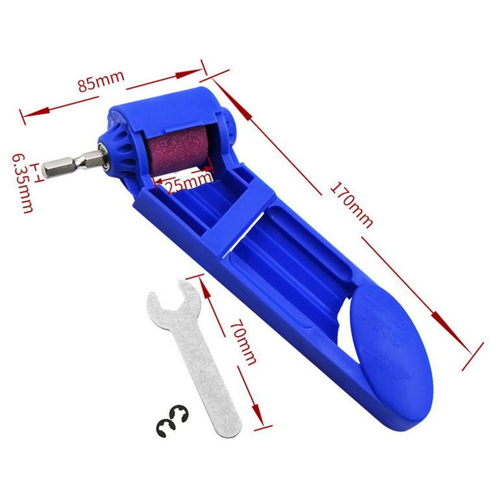 Portable Drill Grinder Bit Kit Sharpener Grinding Wheel Electric Knife Twist Drill Mini Angle Grinding Machine Power Tool