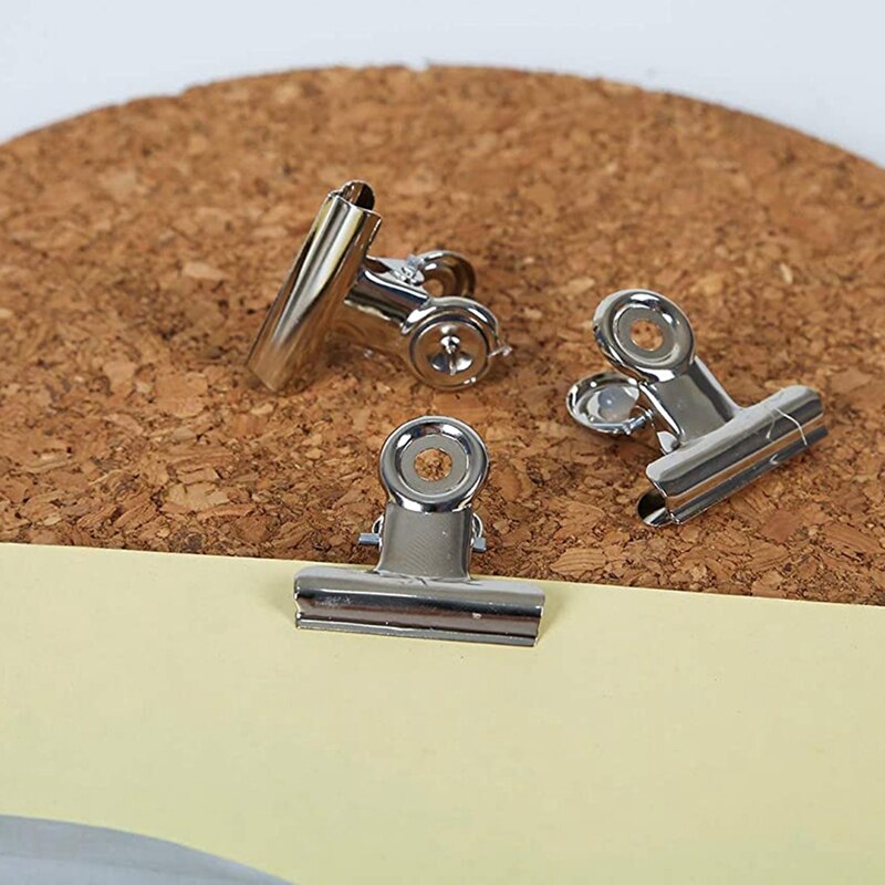 50 Pack Push Pins Clips Zware Clips Met Pins Pushpins Kopspijkers Punaises Voor Kurk Boards Bulletin (Zilver)