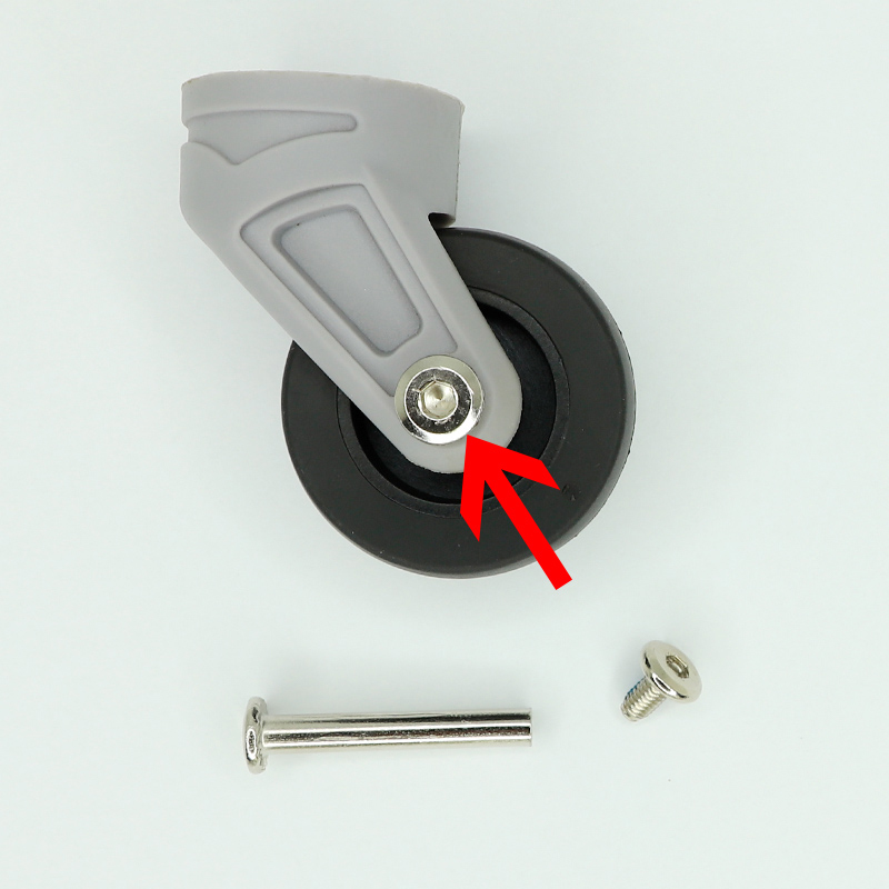 2sets Luggage Accessories Stainless Steel Luggage Screws Luggage Wheels Bolts