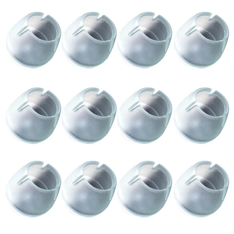 12pcs Table Chair Leg Mat Silicone Non-slip Leg Cap Foot Protection Bottom Cover: 6
