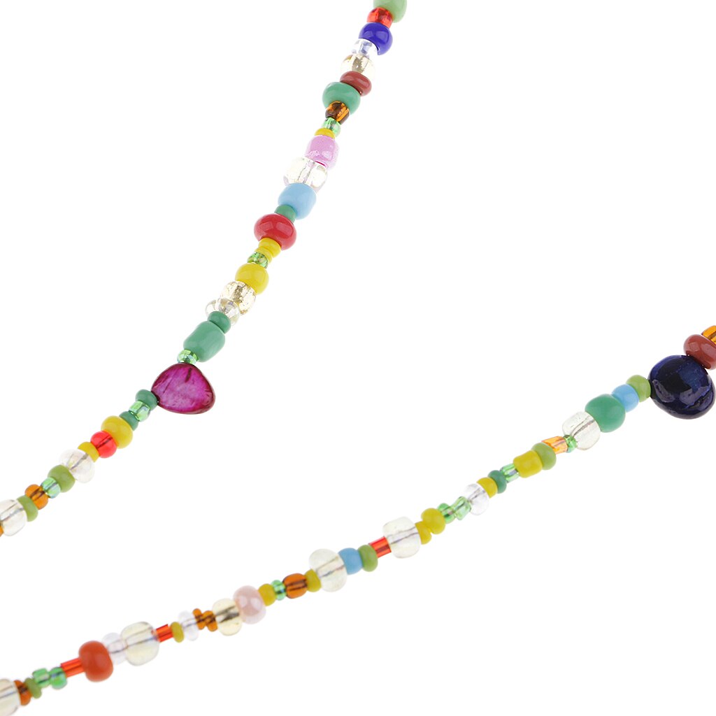 Acryl Kralen Kralen Lenzenvloeistof Ketting Sunglass Houder Ketting Anti Slip Haken Houder Keeper Lanyard Ketting Voor Bril