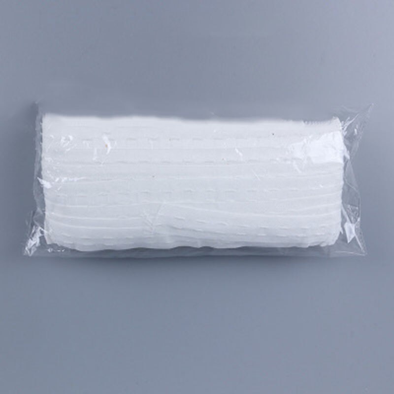 2-Draw Pinch Tape Curtain White Curtain Heading Tape For Korean hook lifting hook Tape Cotton Blend Curtains Accessories CP136D3