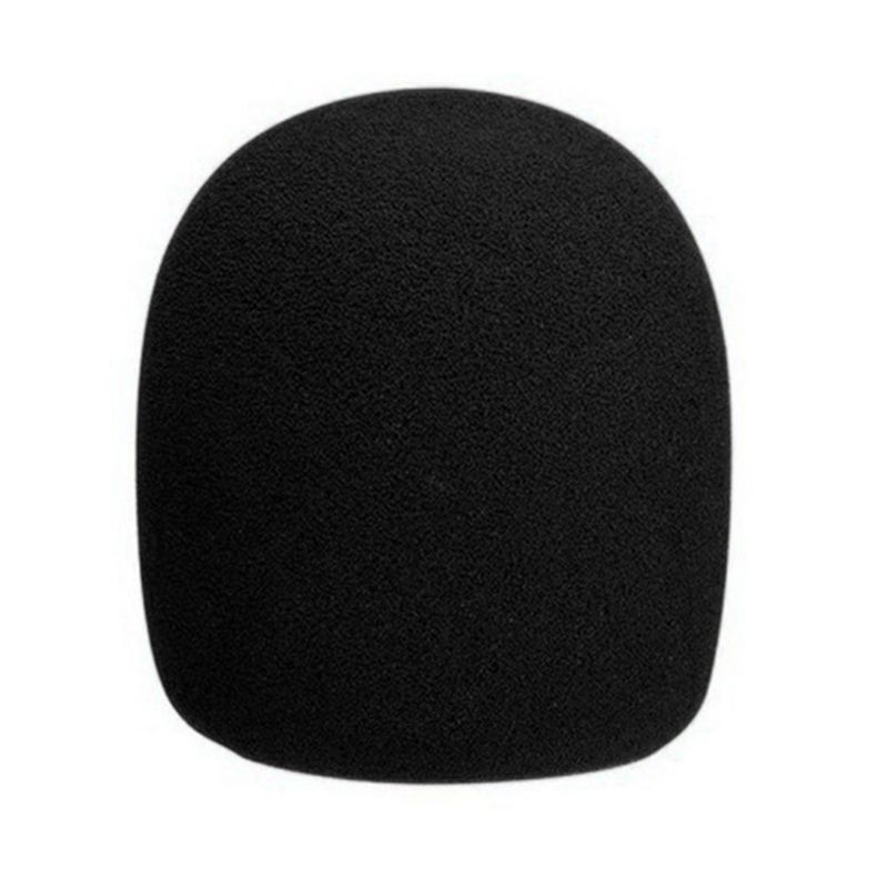 1PC Microphone Foam Thicken Mic Cover Sponge Studio WindScreen Protective Grill Shield Soft Microphone Cap
