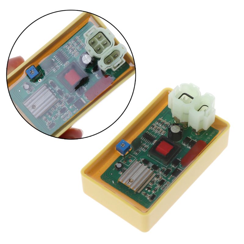 Boîte d'allumage de moto GY6 DC CDI à synchronisation réglable, pour moteur 50cc, 60cc, 125cc, 150cc, Scooter, ATV, GY6