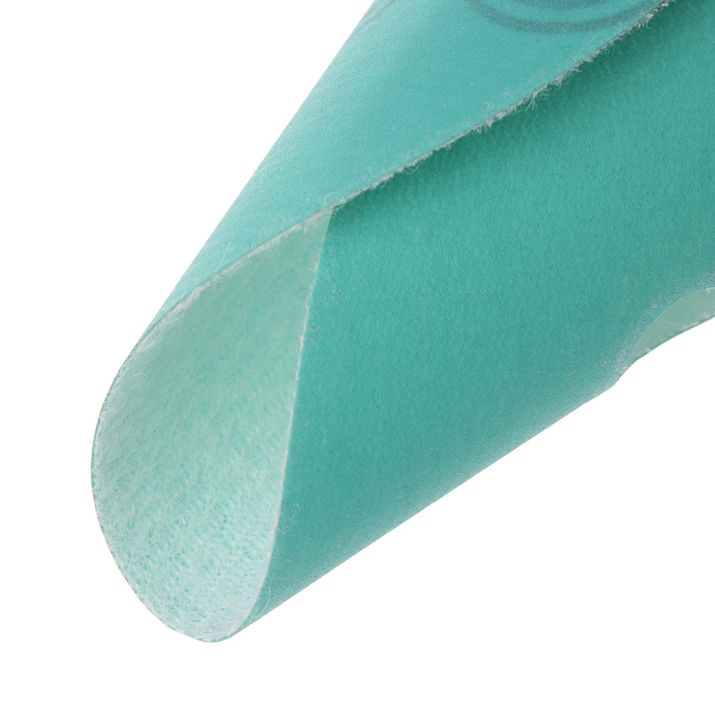 10 stk anti tilstopning 125mm sandpapir 5 " polyester film slibeskive våd og tør krog og løkke slibeværktøj korn 60 ~ 2000