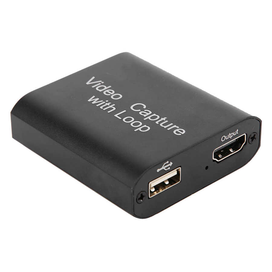 Video Capture HD Live USB to with Loop Out Capture Card