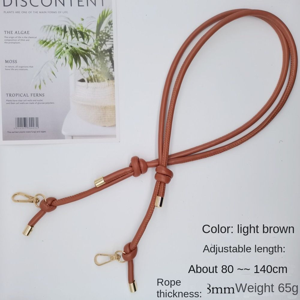 Regulowany pasek do torebki Nowy wymienny pasek do torebki Pasek do torebki Crossbody Skórzane części do toreb DIY Regulowana długość paska 80-140 cm