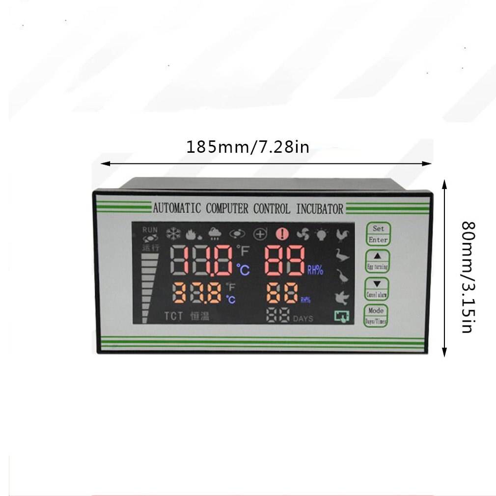 Xm-18S Automatic Egg Incubator Controller Thermostat Temperature Humidity Incubator Sensor Probe Incubator Control System