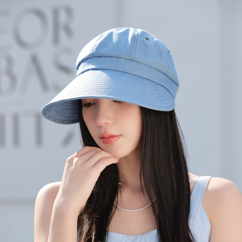 Sombrero de cubo de verano para mujer, protector solar de Color sólido, sombrero plegable para el sol, boina para niña Bob, gorra de pescador de viaje para ciclismo a juego: Verde militar