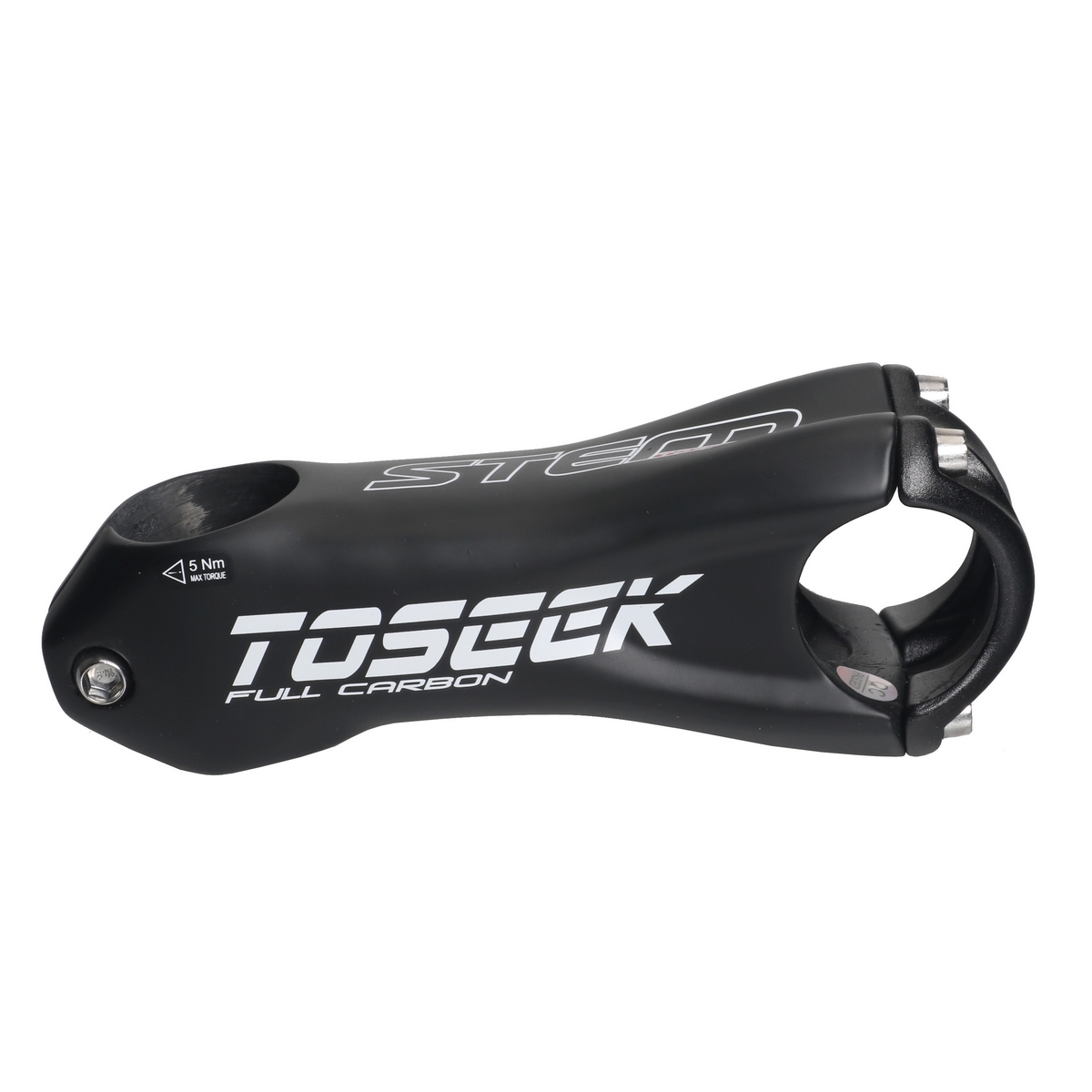 TOSEEK – tige de vélo en Fiber de carbone à 10 degrés, guidon/fourche de vélo de route, diamètre 31.8/28.6mm, 3 couleurs: black 100