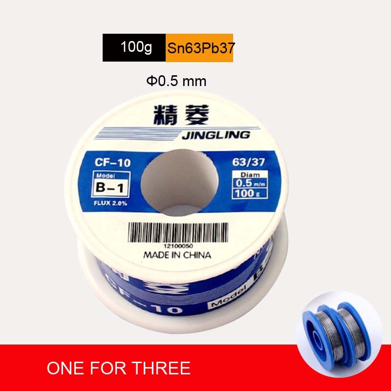 Rouleau de fil de fer à souder de | Rouleau de fil à souder, noyau de Rosin et de plomb 0.5 0.6 0.8 1.0mm, fils à souder avec Flux