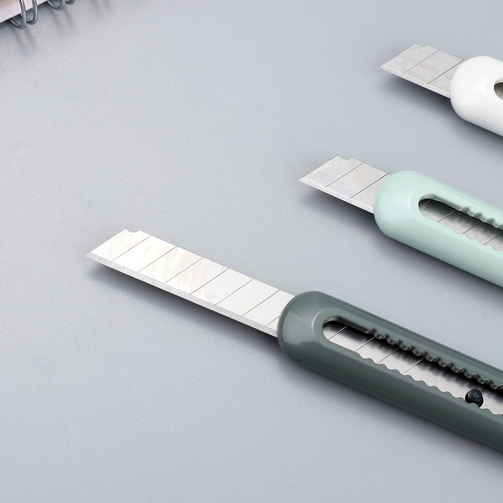 Couteau d&#39;art Portable Simple, modélisation mignonne ciseaux artisanat Mini couteau utilitaire pour enfants fournitures de bureau 1 pièce