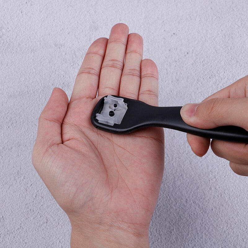 Raspador de pies de acero inoxidable, 1 unidad, eliminador de callos de piel muerta, Lima de talón, rallador, depurador, herramienta de cuidado de uñas para pedicura