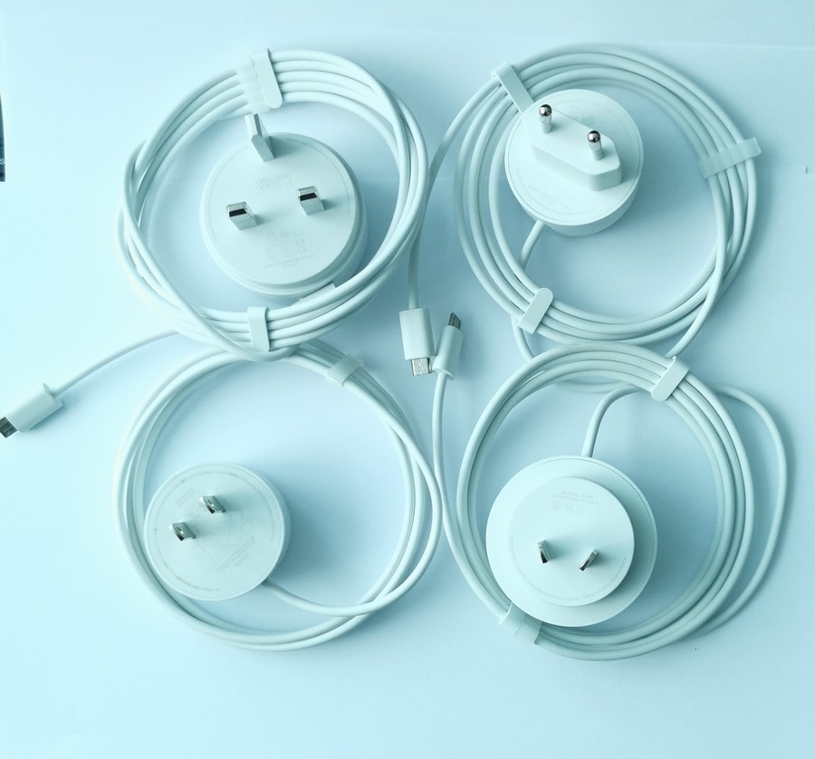 5v/1.8a mikro-usb vægoplader strømadapter  g1009 or w17-009 n 1a til google home mini smart bluetooth højttaler