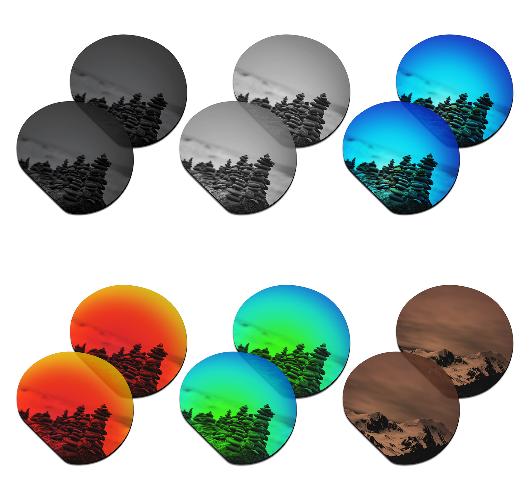 SmartVLT Polarisierte Ersatz Linsen für Oakley Clifden OO9440 Sonnenbrille-Mehrere Optionen