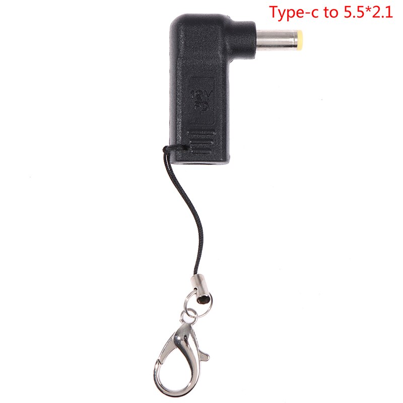 1pc USB 3.1 USB-C Type-C bus to 5.5*2.5/5.5*2.1mm DC power supply plug converter bus with PD simulation trigger: C