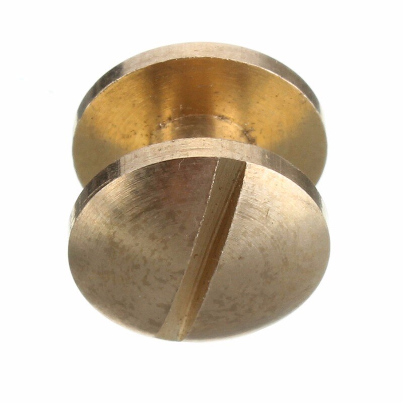 6 10 12 15mm Massief Messing Arc Knop Stud Schroef nagel Klinknagel Schroef Terug Lederen Riem voor Naaien Handgemaakte DIY Accessoires materiaal