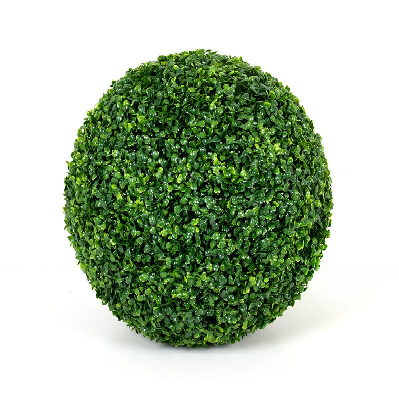 Kunstig grøn plast plante græs bold 10/18/30/38cm grøn simulation bold indkøbscenter forsyninger indendørs udendørs indretning bryllup indretning: Grøn mi / 30cm